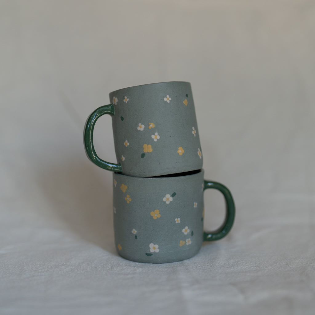 Spring pond mug