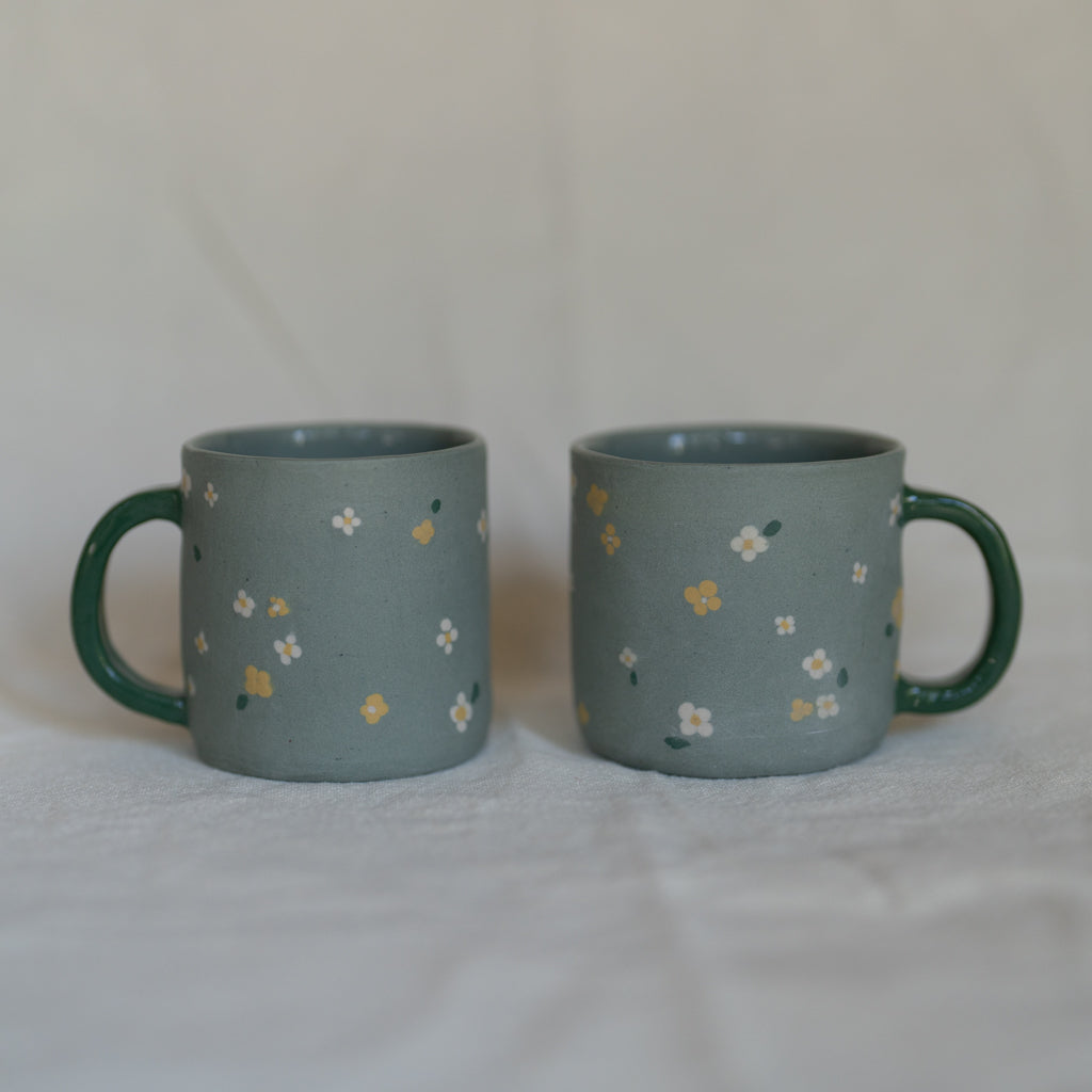 Spring pond mug