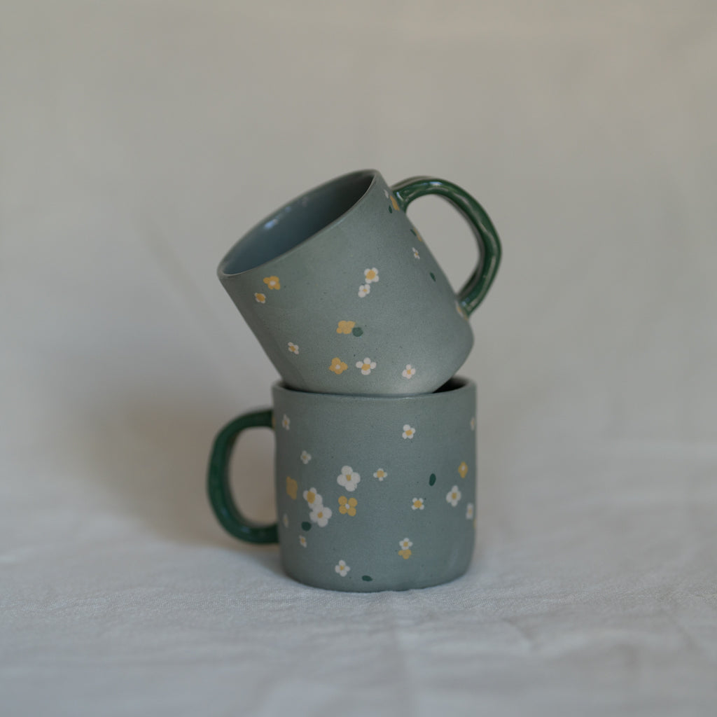 Spring pond mug
